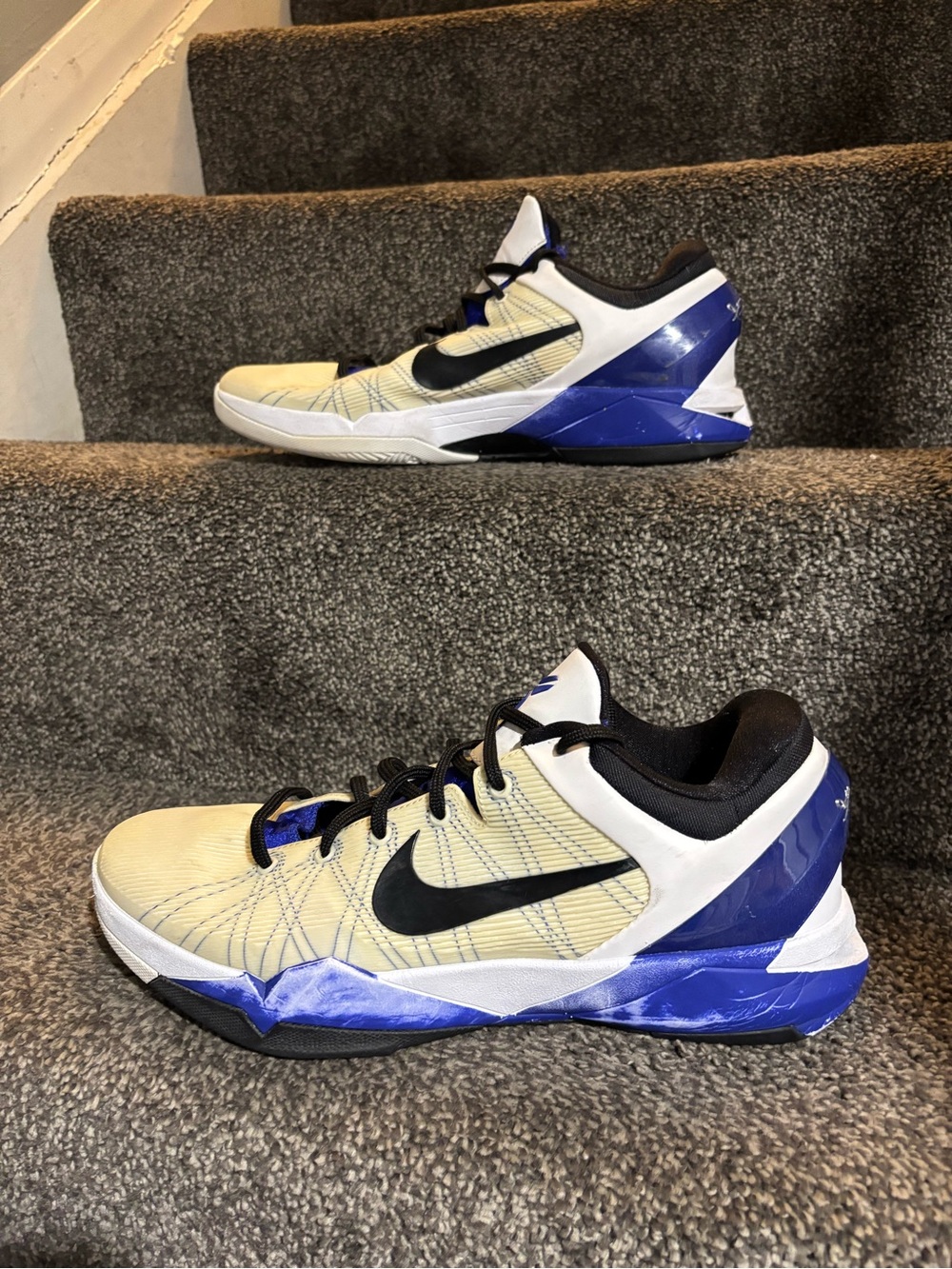RARE🔥 Nike Zoom Kobe 7 Purple Concord Black authentic